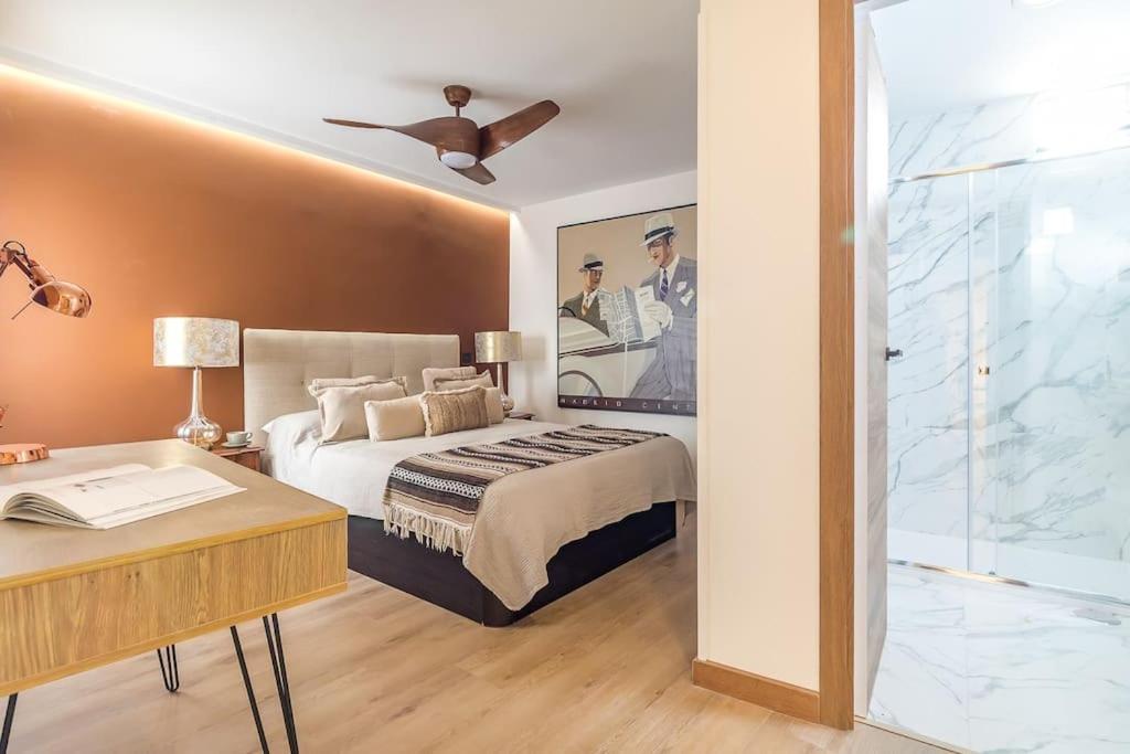 Apartamento Reformado Y Tranquilo Junto A Gran Via Madri Exterior foto
