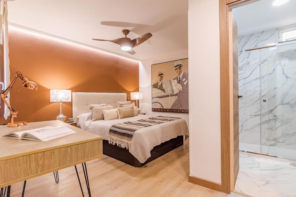 Apartamento Reformado Y Tranquilo Junto A Gran Via Madri Exterior foto